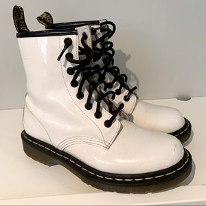 Doc Martens 1460 White Boots